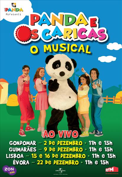 Espetáculo “Panda e os Caricas”