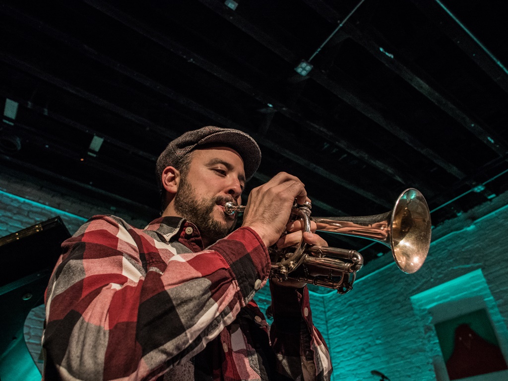 The Taylor Ho Bynum Quinteto em concerto no Centro Cultural Vila Flor