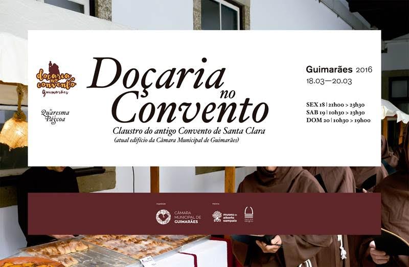 Claustros do Município de Guimarães recebe evento «Doçaria no Convento»