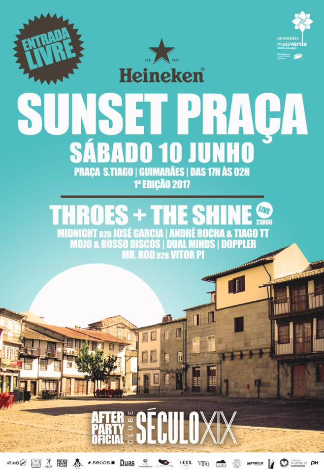 Sunset Praça 2017 em Guimarães