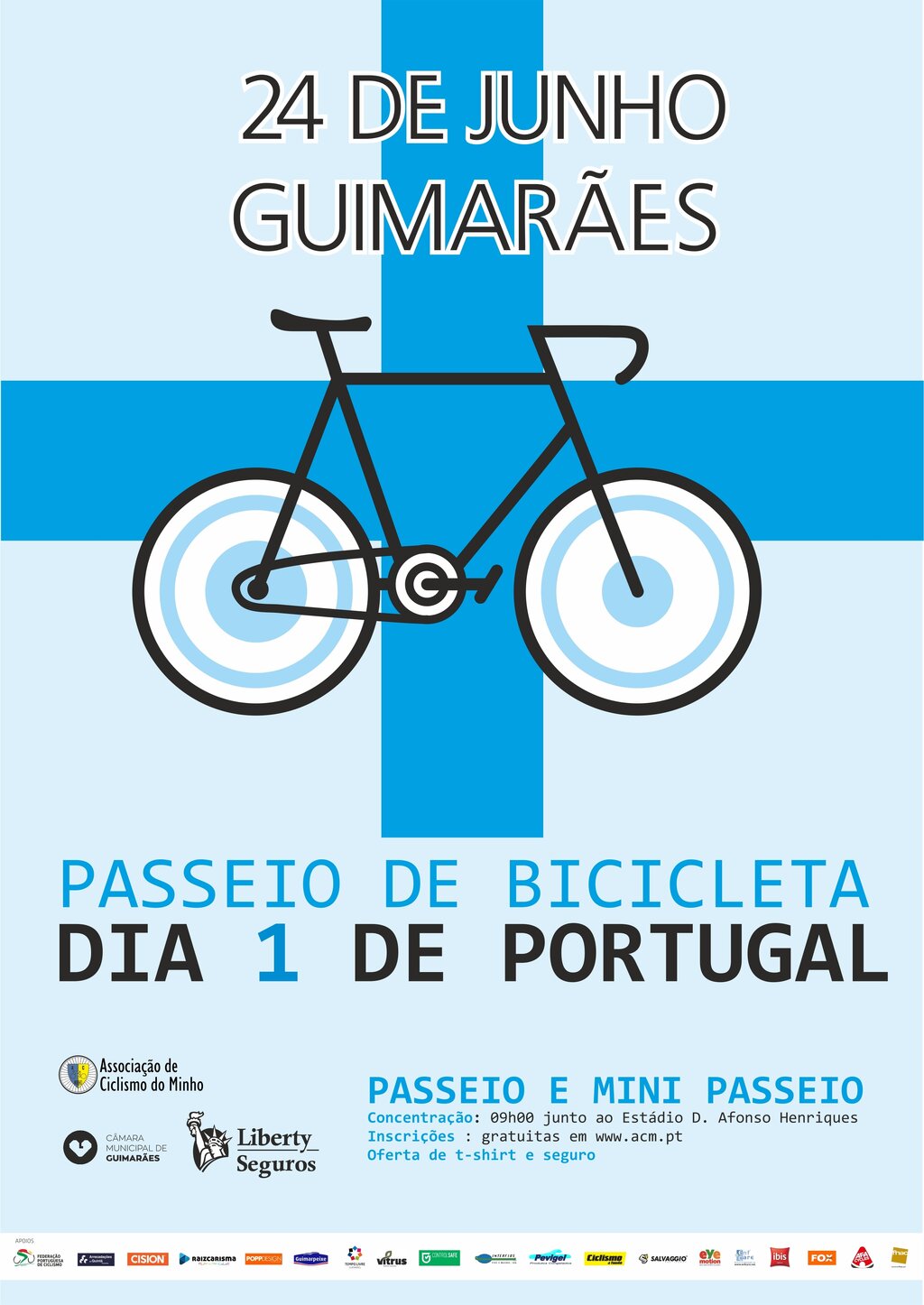“Dia Um de Portugal” Passeio de bicicleta 
