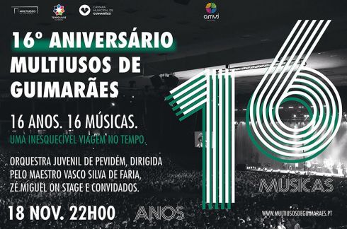 Multiusos de Guimarães celebra 16 anos de existência