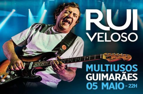 Rui Veloso no Multiusos de Guimarães dia 5 de maio