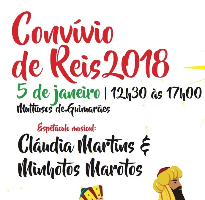 Convívio de Reis reúne 1800 participantes no Multiusos de Guimarães