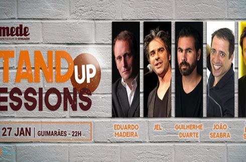 São Mamede Centro de Artes e Espetáculos recebe espetáculo de Stand Up Sessions