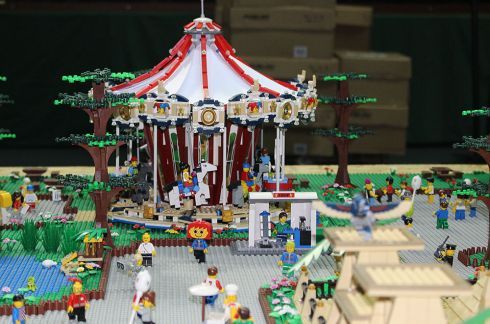 Maior cidade em construções Lego no Multiusos de Guimarães 