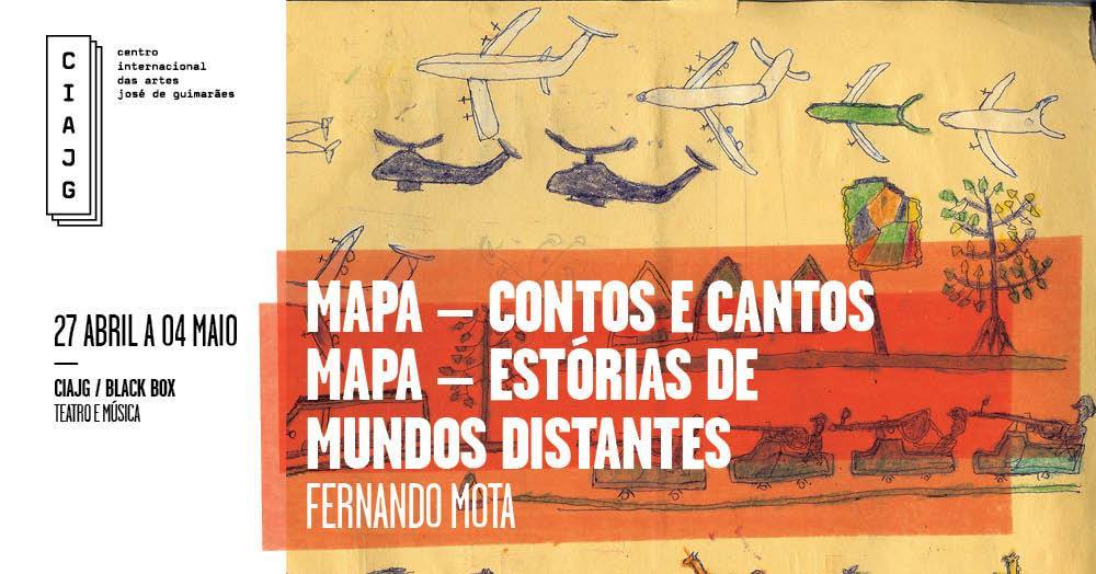 Espetáculo “Mapa” no Centro Internacional das Artes José de Guimarães 