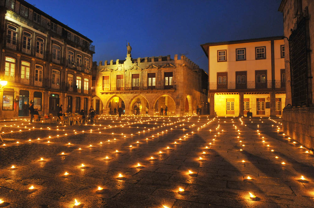 Património Iluminado – Colocação de Velas