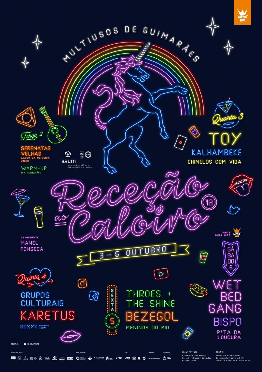 Receção ao Caloiro em Guimarães