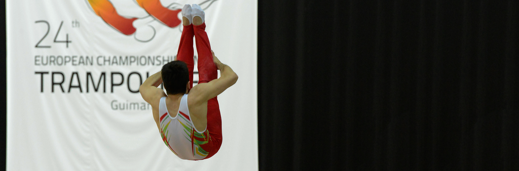 Guimarães é talismã para Portugal com recorde de medalhas nos Europeus de Trampolim