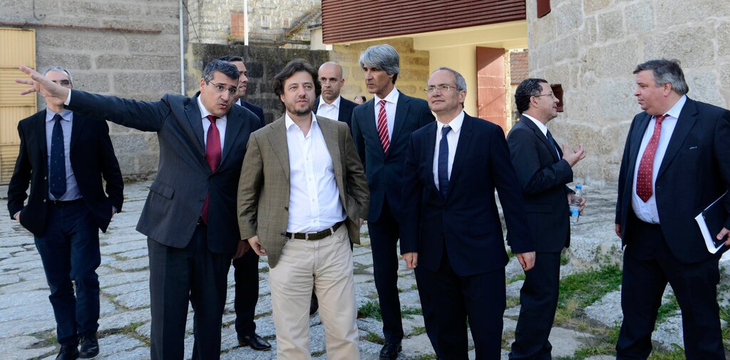 Ministro Poiares Maduro visitou instalações da futura Universidade das Nações Unidas em Guimarães
