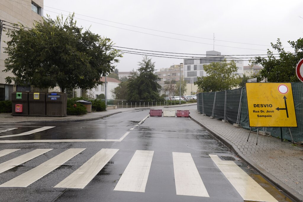 Alterações de trânsito na zona do Parque das Hortas e ruas envolventes até ao final do ano