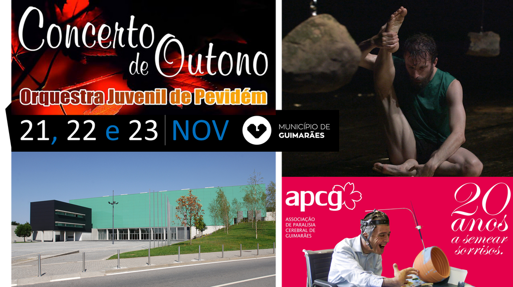 Agenda de eventos em Guimarães no fim de semana do 20º aniversário da APCG