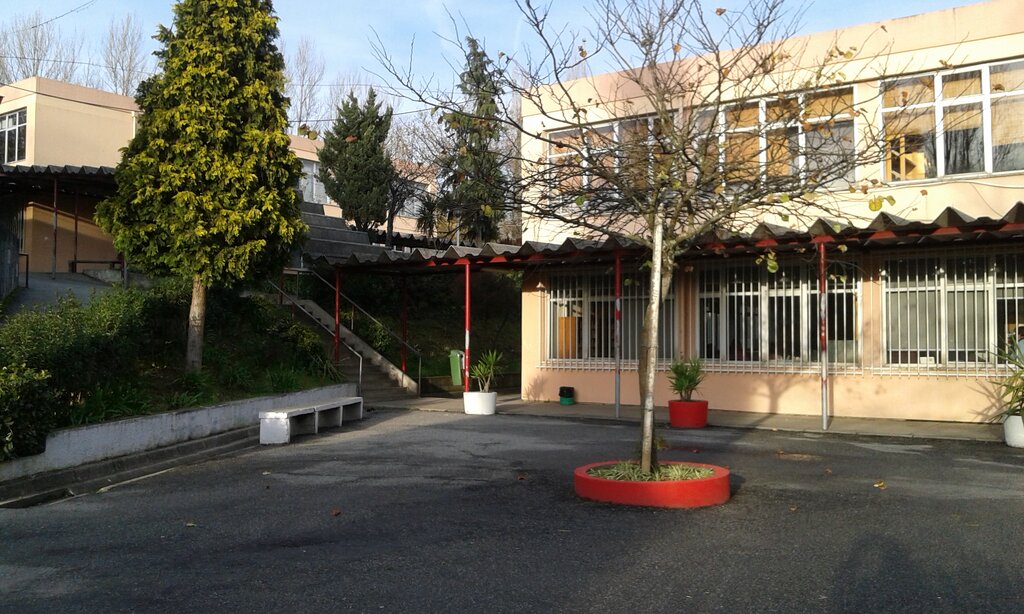 Substituição de coberturas em fibrocimento nas galerias de duas escolas de Guimarães