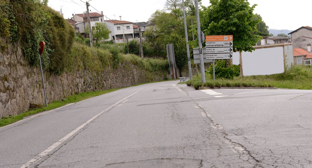 Câmara de Guimarães iniciou obra que vai reabilitar entrada nascente da cidade