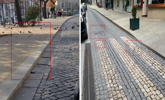 Reparação de pavimento na noite desta 4ª feira entre a Alameda de S. Dâmaso e a Rua de Santo António