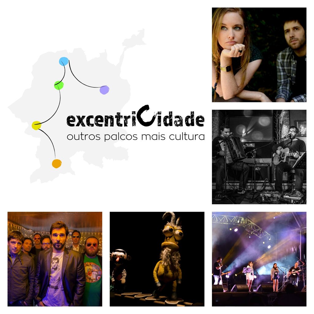 Agenda do programa “ExcentriCidade” para o primeiro mês de 2017 no concelho de Guimarães