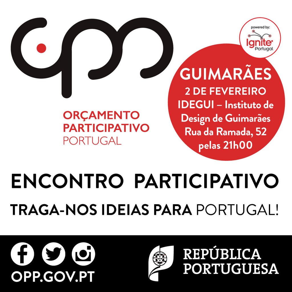 Vimaranenses convidados a decidir como investir 3 milhões de euros em Portugal