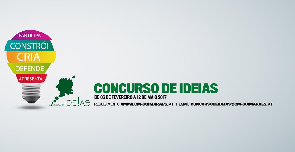 Regulamento de participação no "Concurso de Ideias" para o concelho de Guimarães