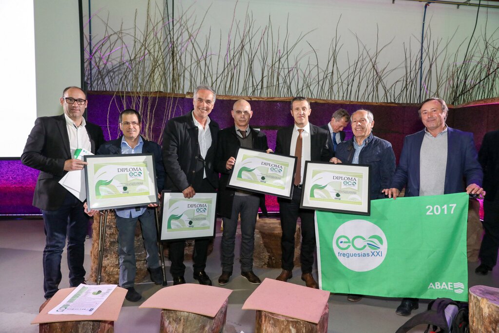 Cinco freguesias de Guimarães distinguidas como Eco-Freguesias