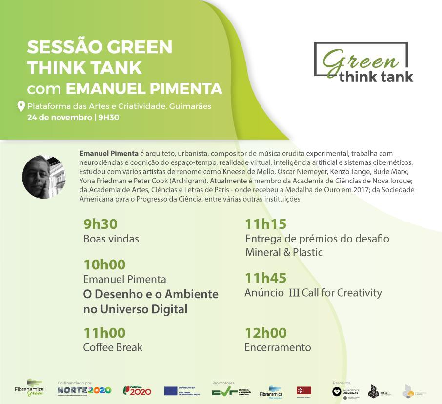 Sessão criativa na Plataforma das Artes sobre Desenho e Ambiente no Universo Digital