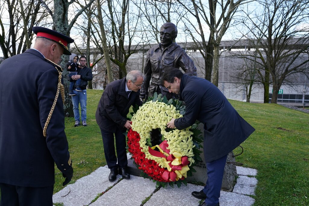 Associação Humanitária dos Bombeiros Voluntários de Guimarães celebrou hoje o 141º aniversário