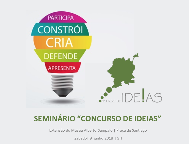 Propostas vencedoras do Concurso de Ideias serão conhecidas em seminário