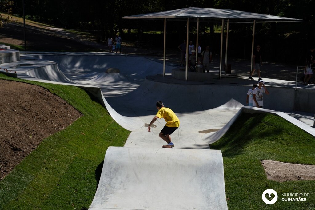 Novo Parque de Skate em Guimarães é uma referência nacional