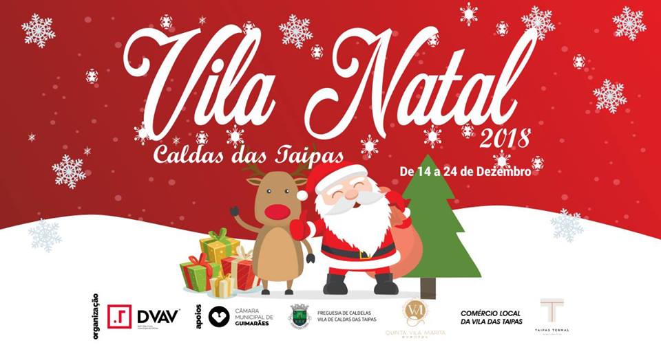 Abertura da Vila Natal em Caldas das Taipas esta sexta-feira