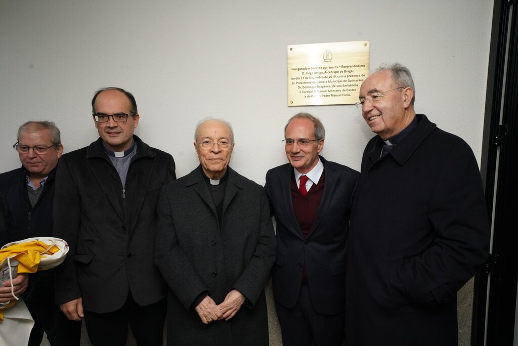 Prazins Santa Eufémia inaugurou Centro Pastoral dedicado a D. Manuel Monteiro de Castro