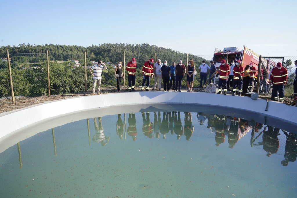 Câmara de Guimarães cria novo ponto de água de apoio para combate a incêndios