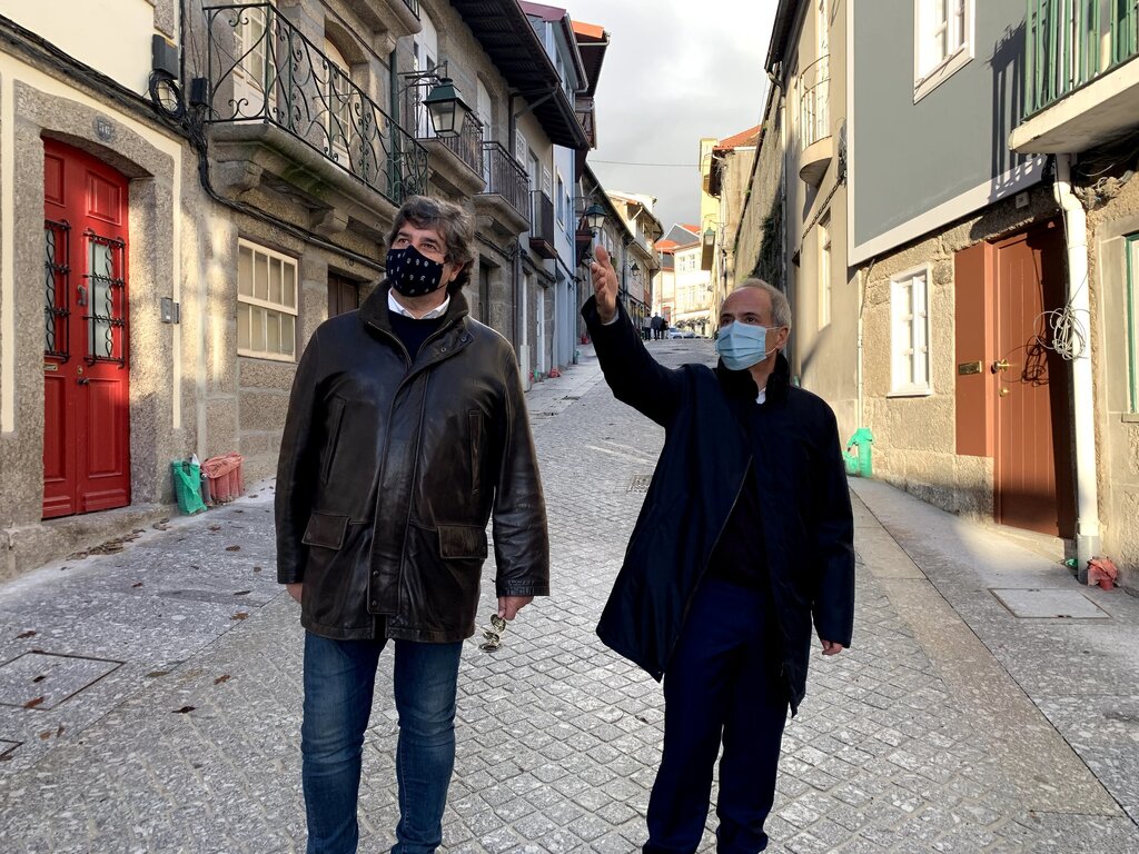 Rua da Caldeiroa renasce na cidade de Guimarães