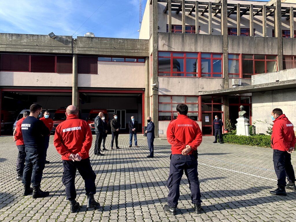 Segunda fase de testes à Covid-19 para os Bombeiros Voluntários de Guimarães 