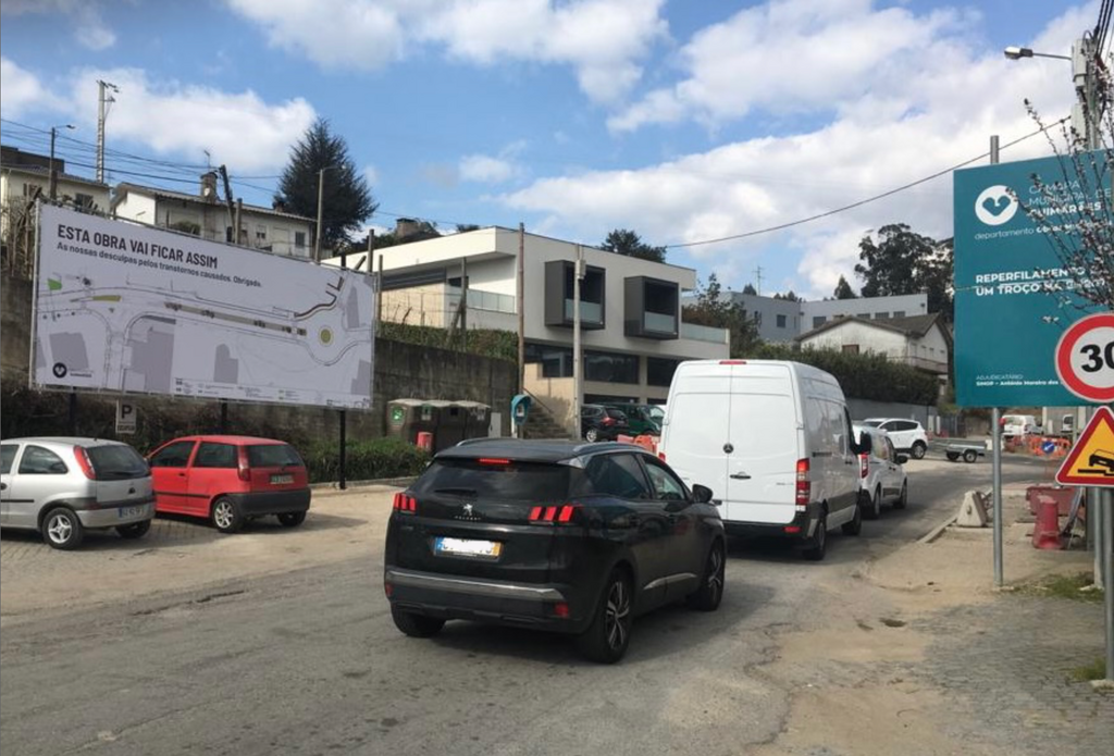 Obras em curso causam transtorno, mas são estruturantes para o território de Guimarães 