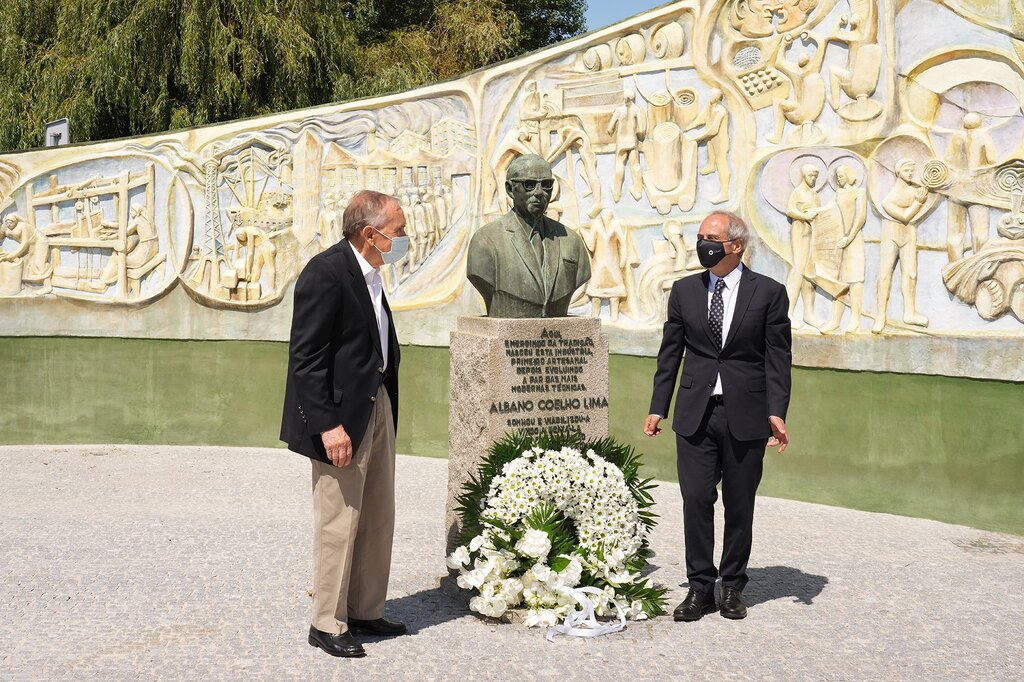 Homenagem a Albano Coelho Lima para perpetuar o fundador da Coelima