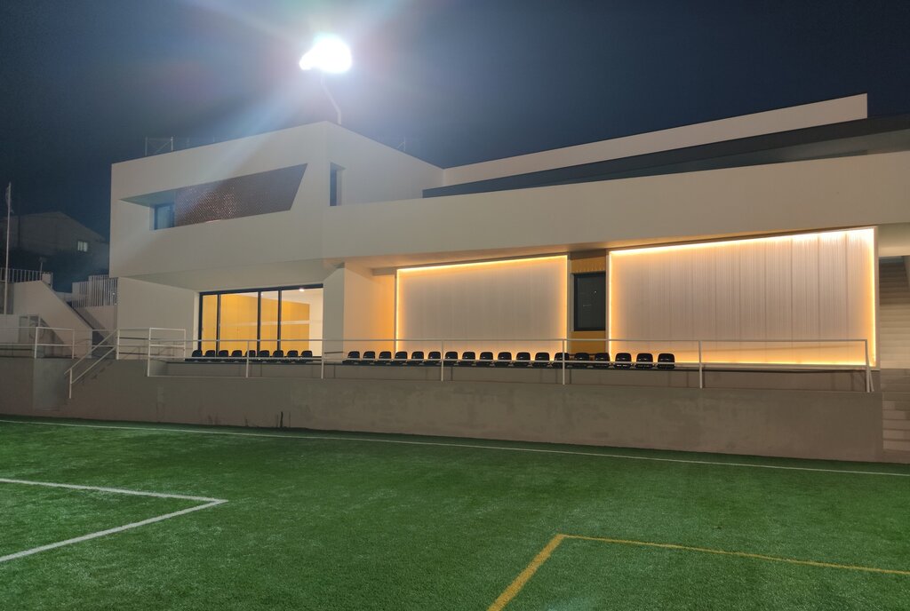Domingos Bragança visitou as novas instalações da União Desportiva de Polvoreira