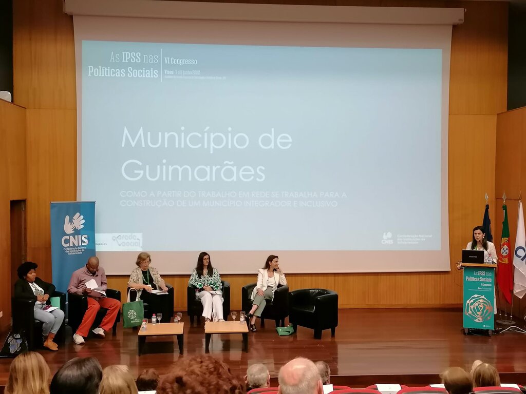 Trabalho em Rede de Guimarães em destaque no Congresso da CNIS