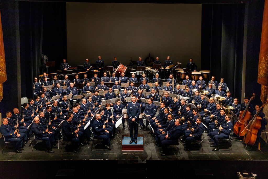 Concerto da Banda de Música da Força Aérea em Guimarães