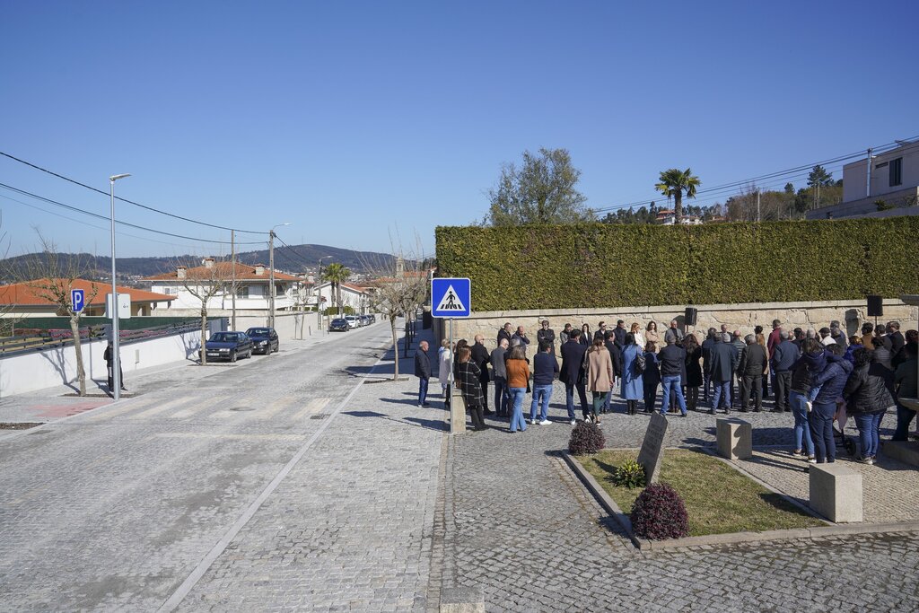 Inaugurada a reabilitação da Rua Nossa Senhora da Guia, na freguesia de Atães