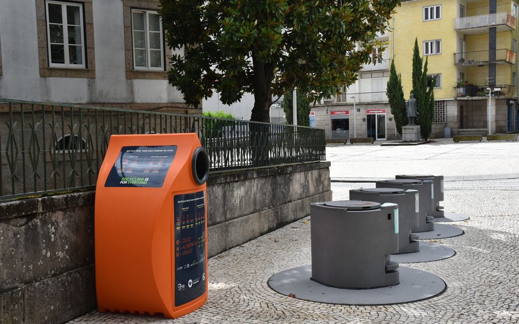 Guimarães já tem contentores para reciclagem de óleo alimentar