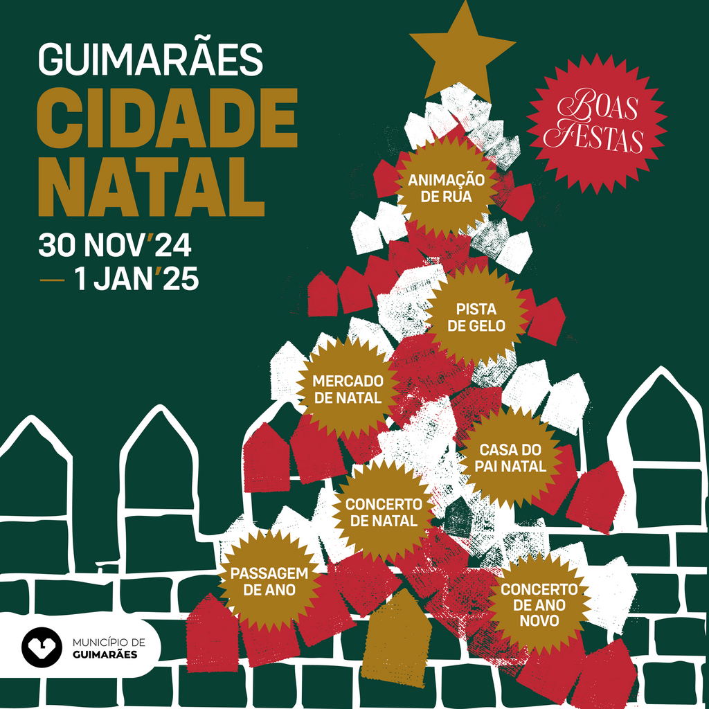 Guimarães Cidade Natal 2024 promete encanto e magia para todas as idades