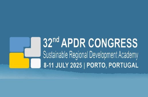 APDR & Sustainable Regional Development - 32.º Congresso