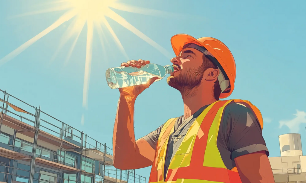 Segurança e Saúde nas atividades com exposição solar excessiva e calor intenso