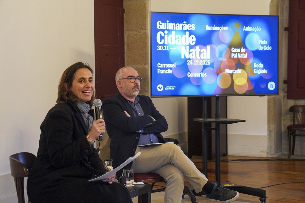 Guimarães ilumina-se para o Natal com luz, magia e envolvimento da comunidade