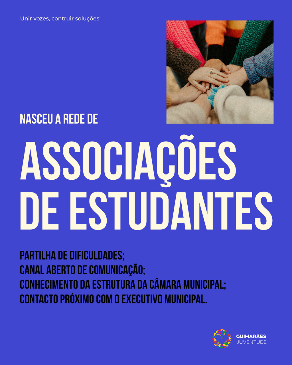 Juventude de Guimarães promove momento inaugural de diálogo com o Executivo Municipal