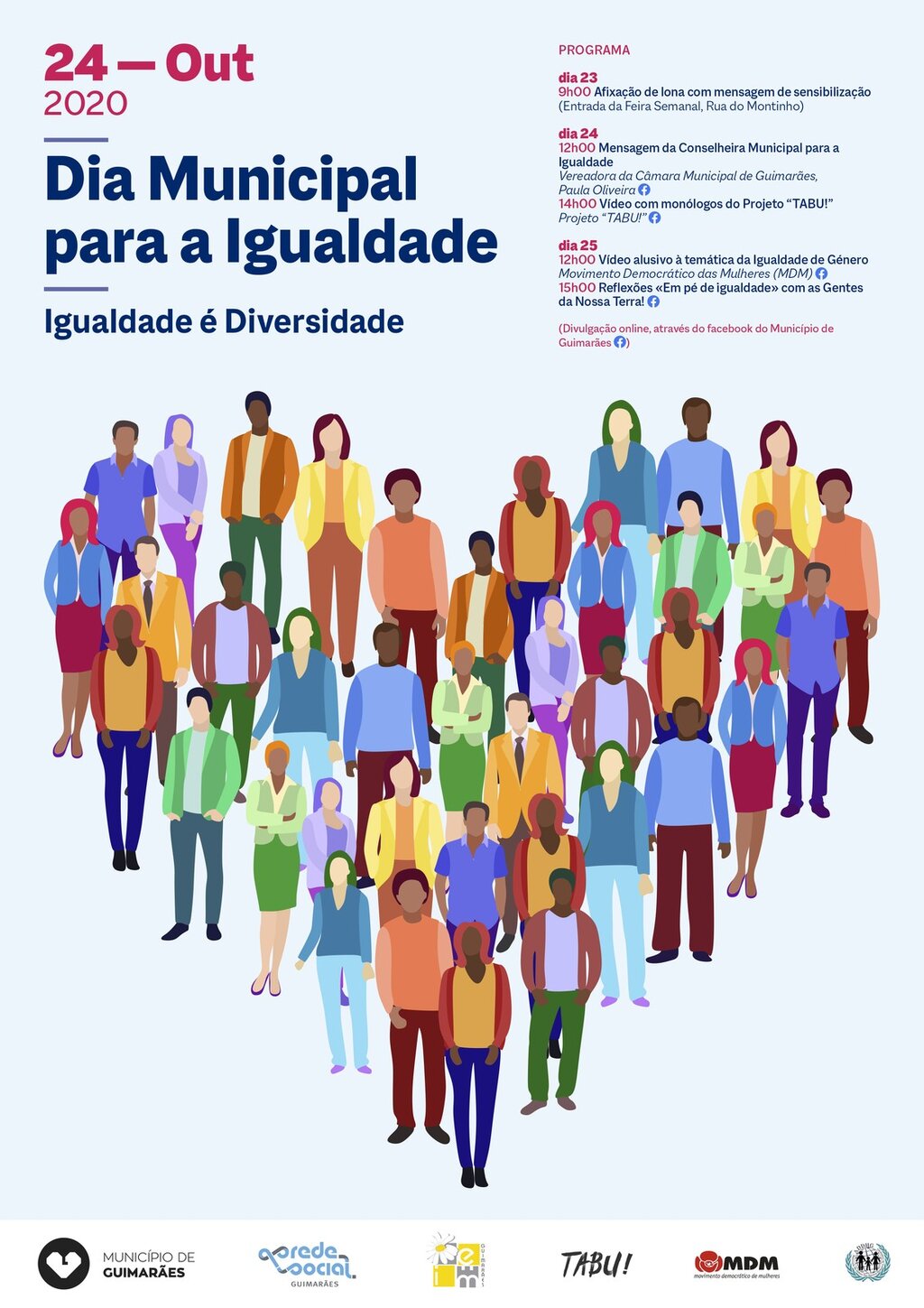cartaz DIA MUNICIPAL IGUALDADE